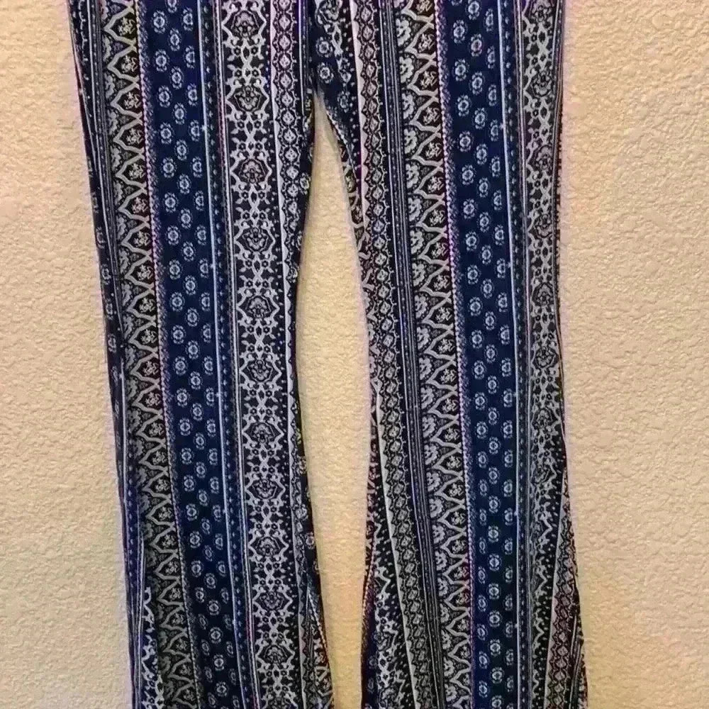 Full Tilt paisley flare legging sz XS Western bohemian hippie casual stretchy - Picture 3 of 7